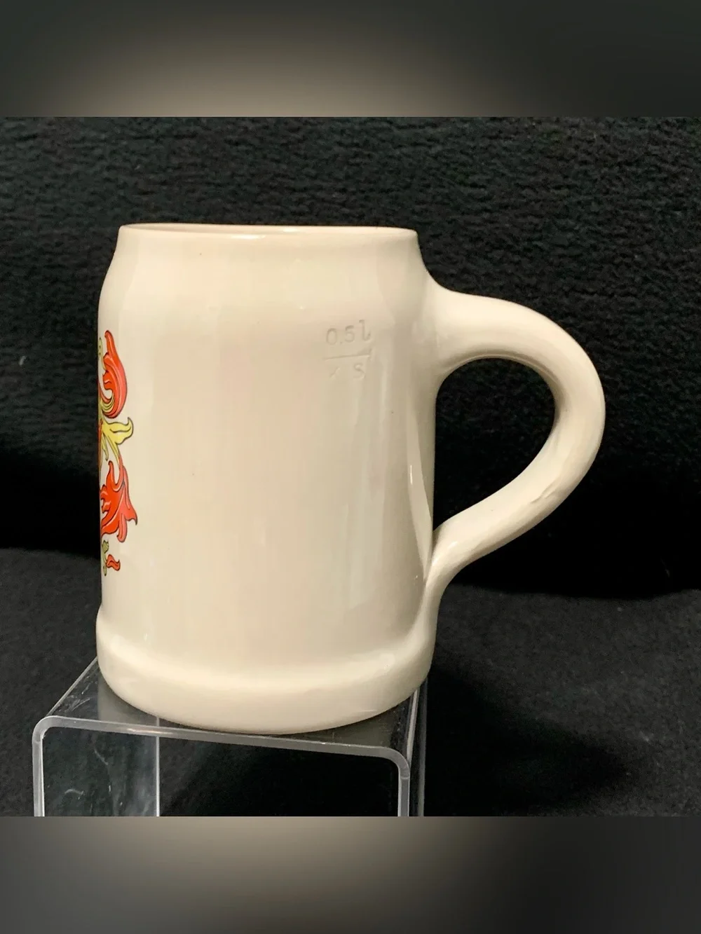 🔍 Vintage Wien Austria German Beer Stein Mug – 0.5L Made in Germany